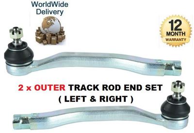 FOR HONDA ACCORD 1998-2003  NEW 2x OUTER LEFT & RIGHT TRACK TIE RACK ROD END