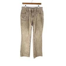 Gitano Corduroy Semi Flared Stretch Jeans Pants Woman’s 12