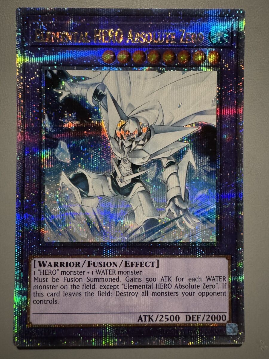 YUGIOH ELEMENTAL HERO ABSOLUTE ZERO ASIA ENGLISH CR06-AES31 YUGIOH ELEMENTAL HERO ABSOLUTE ZERO ASIA ENGLISH CR06-AES31