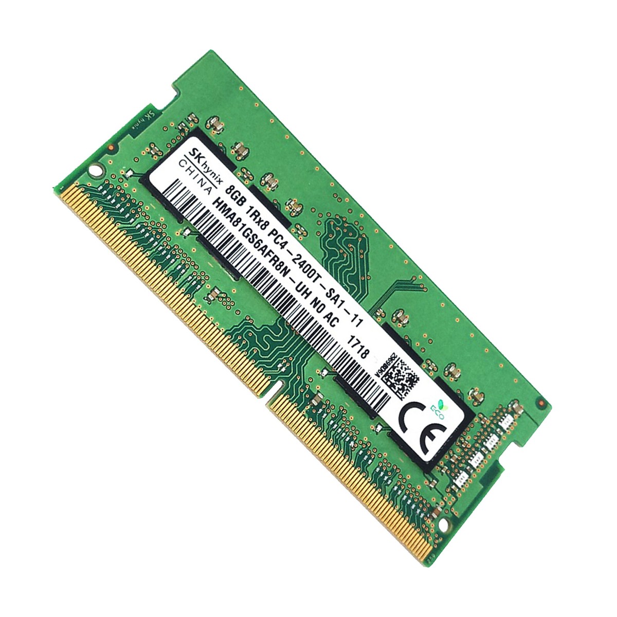 SKhynix 8GB 1R×8 PC4-2666V×8枚　Hiro SK Hynix 8GB DDR4-2400Mhz 1RX8 SO-DIMM RAM PC4-19200S 1.2V