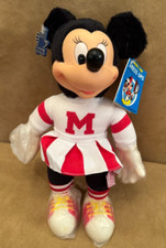 Minnie Mouse Cheerleader Vintage Applause Disney Mickey  Pals Dress Ups Sports
