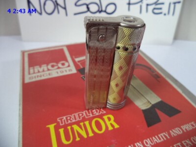 LIGHTER IMCO JUNIOR 6600 MADE IN AUSTRIA VINTAGE NEW NEVER TURNED ON 10