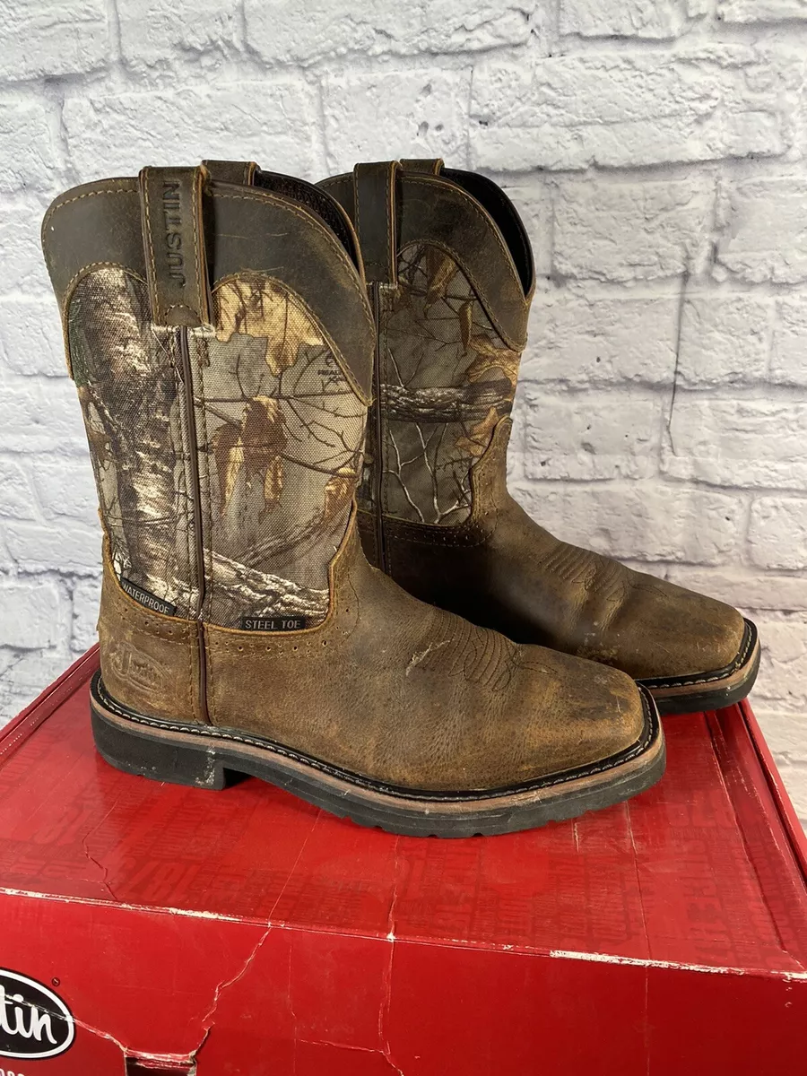 Justin camo boots sale