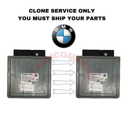 BMW DME cloning service  N52 N55 N57 S55 S65 N20 N62 N63 S63 N73 N74 B38 B48 B58