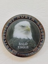 5 Dollar Liberia 2000, Bald Eagle, Wildlife of North America, (M001)