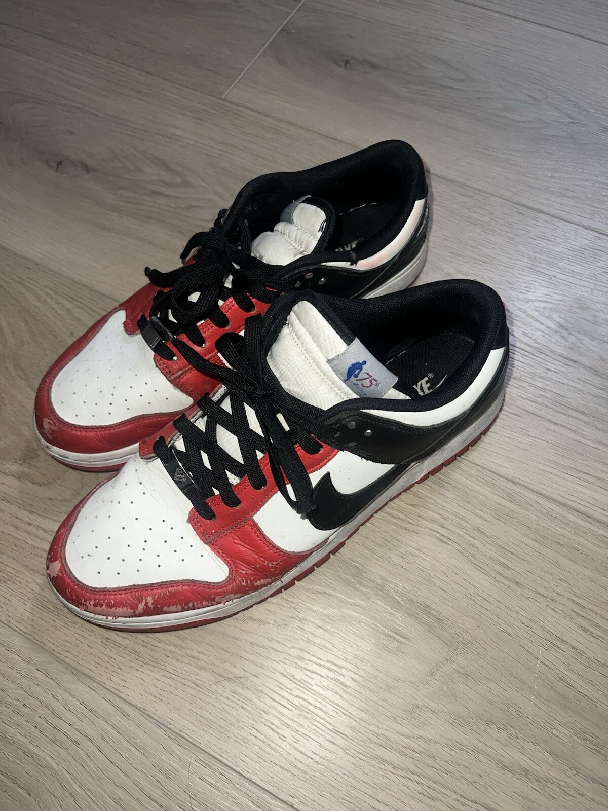 Nike Dunk Low Emb Nba 75th Anniversary Chicago
