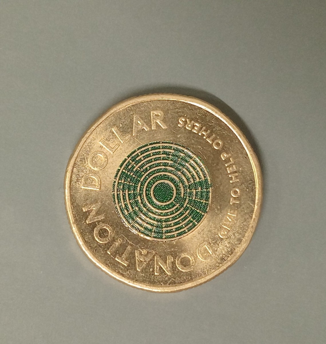 コレクション Donation $1 Dollar Coin with JCInitials Rare