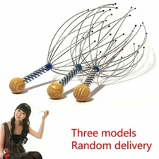 Head Massager Scratcher Neck Massage Scalp Relax Calm Stress Relief Octopus