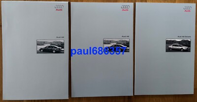 Unissued 1998 Audi D2 A8 UK Technical Data / Specification / Colours / Brochure