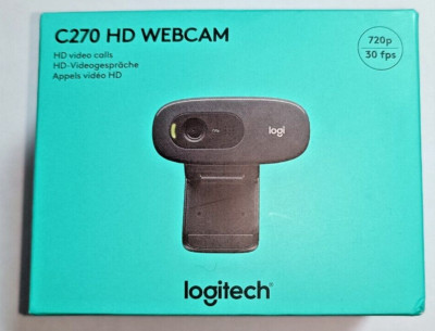 Logitech HD Webcam C270 Farbe 720p 60° Audio Hi-Speed USB Web-Cam Kamera -Neu