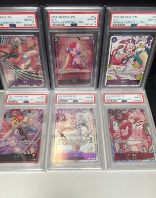 【PSA10】 UTA set PSA10 One Piece Card Japanese Uta P-011 premium card