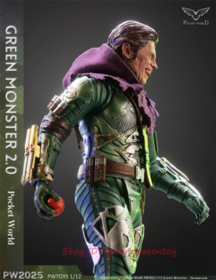 PWTOYS PW2025 Green Goblin 2.0 Norman Osborn 1/12 Battled Damaged