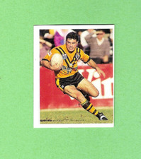1993 SELECT RUGBY LEAGUE  STICKER  #17 CLINT ROBINSON, BALMAIN TIGERS