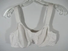 Amoena Mastectomy Bra 42B White Wireless Soft Cup Breast Form Pocket Dianna