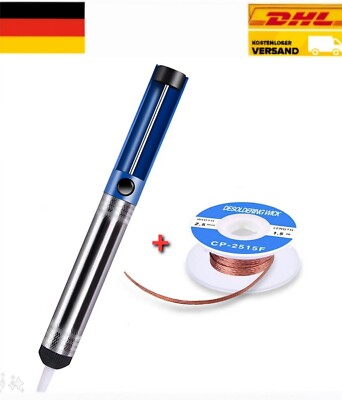 1X Entlötpumpe Vacuum Pumpe Entlöter Saughilfe Lötsauger Lötzinnsauger Lötpumpe