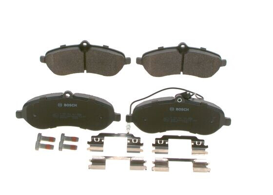Plaquettes de frein BOSCH 0986494163 pour remplacer l'usure arrière sur PEUGEOT 3008