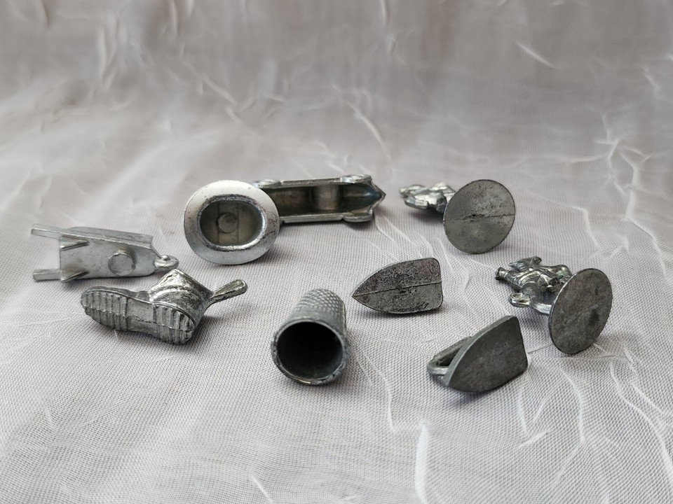 Vintage Monopoly Game Pieces (9) eBay