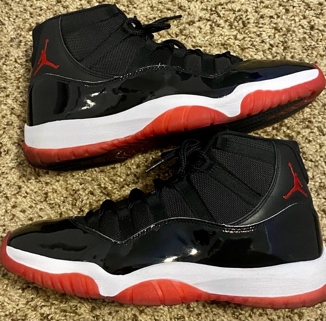 Nike Air Jordan 11 XI Playoffs 2019 378037-061 Size 10 US Men's Shoes - BRED for sale online | eBay