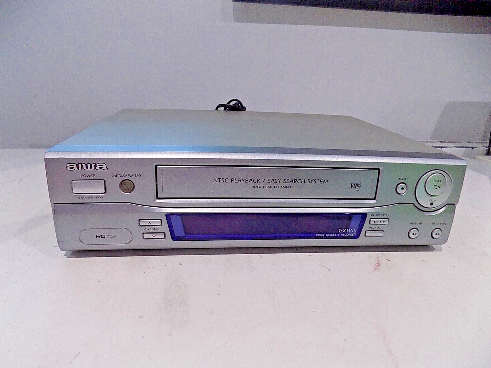 AiwaHV-GX110KVHSVCRVideoCassetteRecorderGenuineTestedWorking