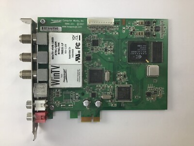 Hauppauge WinTV-HVR-1800 P/N: 5188-8538 Analog- Digital PCIe Tuner