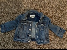 GAP DISNEY MINNIE MOUSE DENIM JEAN JACKET Toddler 12-18 Months