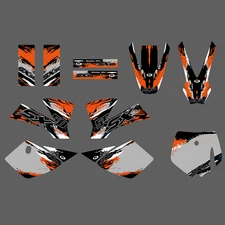 Graphics Decals Stickers Kit For KTM 50 SX 2002 2003 2004 2005 2006 2007 2008