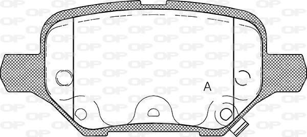 Plaquettes de frein Opel Mokka et Mokka X pour motorisation 1.4 et 1.8 4x4