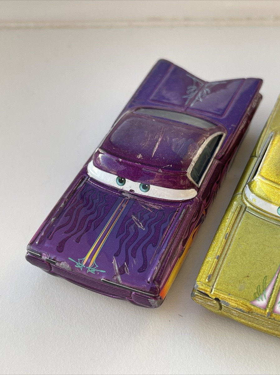 Cars ラモーン6台マックィーン1台セット 初期パッケージ Disney Pixar Cars Diecast 1:55 Bundle Purple & Yellow Ramone | eBay