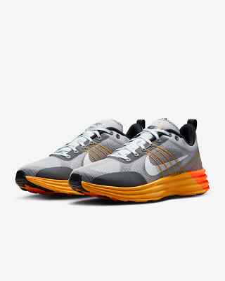 DV2440-007 Nike Lunar Roam Wolf Grey Pure Platinum Total Orange White (Herren)