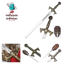 Knights Templar Sword with Plaque