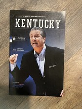 Kentucky Basketball vs Alabama game day program- 2-17-18
