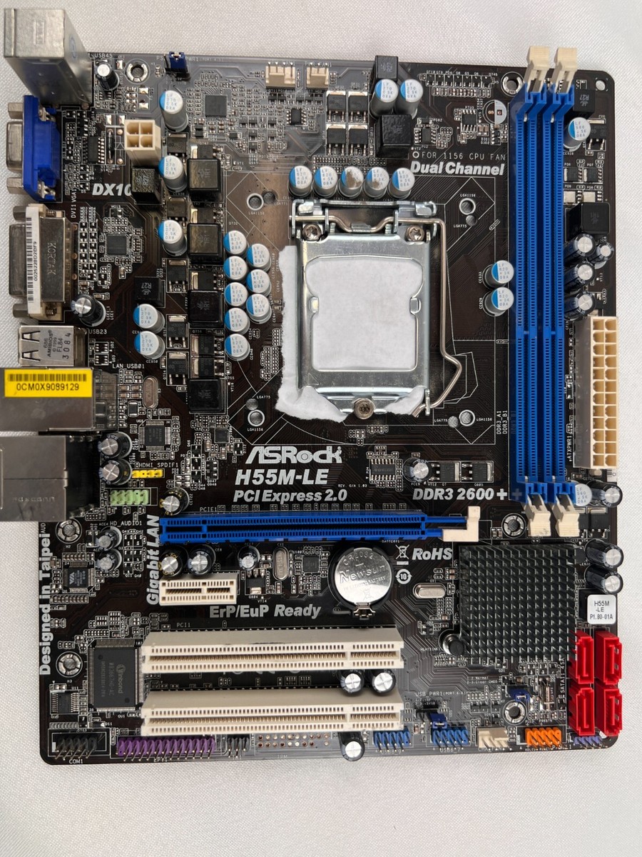 Asrock Lga1156 Socket Motherboard ASROCK H55M-LE Motherboards