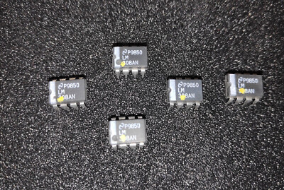 5 Stück/pcs LM308AN -NATIONAL SEMICONDUCTOR DIP8 Operational Amplifier,test dots