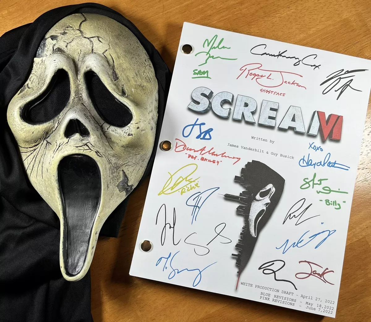 scream VI - scream 6 - ghost face t -shirt Poster for Sale by