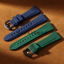 22mm 24mm 26mm Silicone Rubber Waterproof Watch Strap Watch Band For Men Women