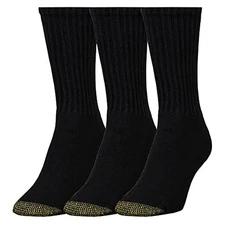 Women's Ultra Tec Crew Socks 3 Pack Medium Black