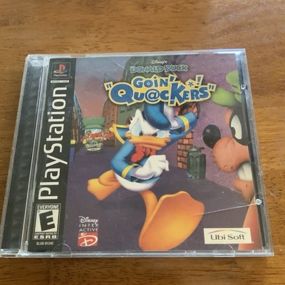 Disney's Donald Duck: Goin' Quackers (Sony PlayStation 1, 2000) Complete