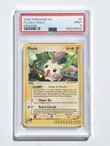 Plusle graded PSA 9 for sale on eBay