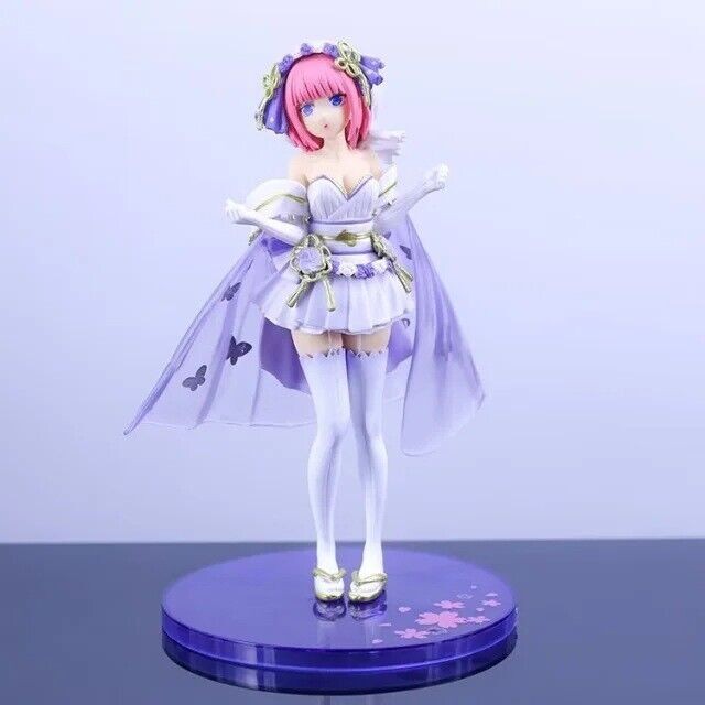 Hot ! Anime five-part flower marriage Nino Nakano PVC Figure New No Box A