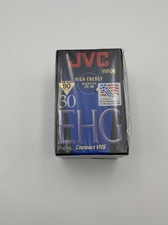 Lot of 2 Sealed JVC VHS-C High Energy EHG 30 Pro HiFi 90 min TC-30 Compact Tapes