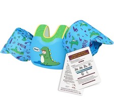 USCG Toddler Life Jacket Swim Vest for Age 1/2/3/4/5/6 Years Old, Coast Guard...