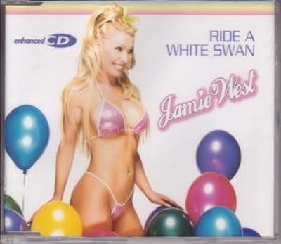 Jamie West Ride A White Swan CD Europe Dream Angel 2002 red rhythm radio edit