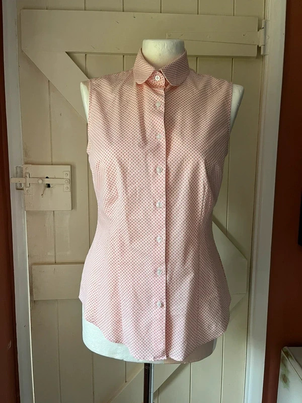 Fenn Wright Manson Studio Diamond Pattern Sleevel… - image 1