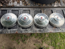 Set Of 4 Vintage Pontiac Dog Dish Center Caps For 1976 - 1981 Grand Prix Lemans