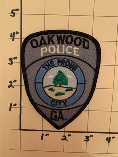 OAKWOOD POLICE GA GEORGIA
