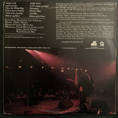 Mahogany Rush~Child Of The Novelty~With Printed Inner Sleeve~Frank Marino - 第 2/4 張圖片