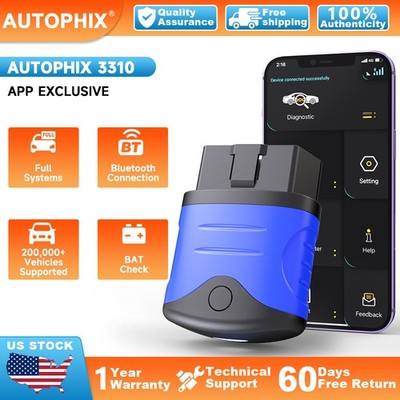 AUTOPHIX 3310 For VW Audi Bluetooth OBD2 Scanner All System Car Diagnostic Tool