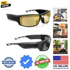 Smart Bluetooth Glasses for Men Women Ultra Loud Volume,Safety Glasses with B...