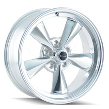 17x8 Ridler 675 5x4.755x120.65 0 Polished Wheels Rims Set4 83.82