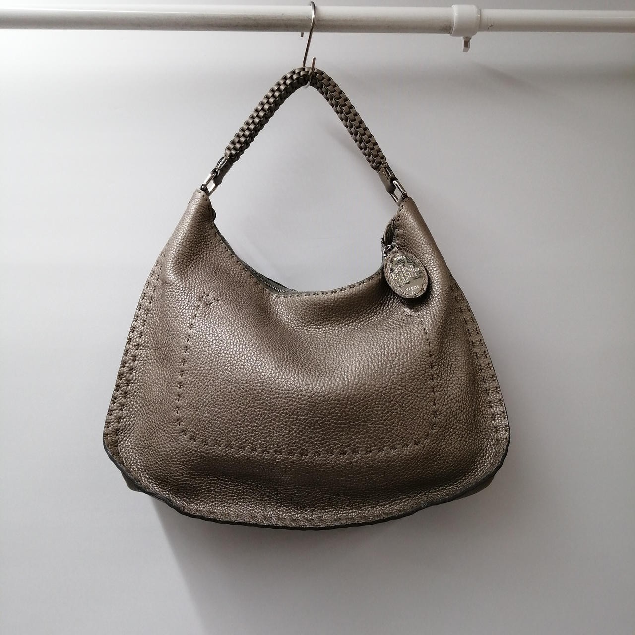 RARE FENDI Serelia One Shoulder Bag 8BR582 Authentic Designer Handbag